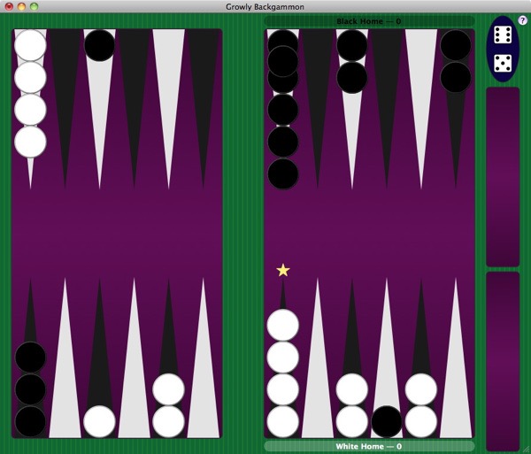 backgammon screenshot